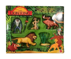 Mattel 026676663783 Disney The Lion King Action Figure Gift Set Vintage Rare Toy Rafiki Simba