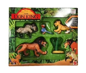 Mattel 026676663790 Disney The Lion King Action Figure Gift Set Vintage Rare Toy Scar Simba