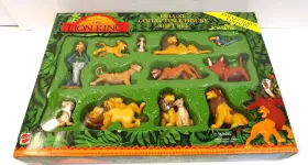 Mattel 026676667910 The Lion King 12 Piece Set Deluxe Collectible Figure Gift 66791
