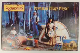Mattel 026676672174 Disney Pocahontas Powhatan Village Playset 67217 New