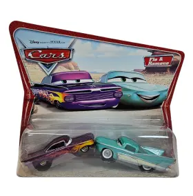Mattel 027084267921 Disney Cars Flo And Ramone Movie Moments 2-pack Original 2006 Mosc 1 55 Rare