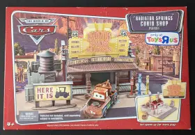 Mattel 027084615364 Disney World Of Cars Radiator Springs Curio Shop New Sealed Lizzies Store Tru