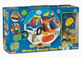 Mattel 027084632477 Go Diego Mobile Rescue Unit Playset Kids Toys Fisher-price Brand New Sealed