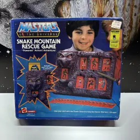 Mattel 074299011436 1985 Masters Of The Universe Board Game - Snake Mountain Rescue In Box