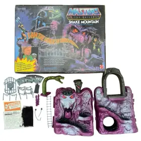 Mattel 074299049491 Snake Mountain 1983 Motu Master Of The Universe Complete Works Clean Good Box