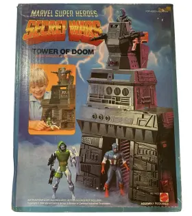 Mattel 074299074721 Mib Nrfb Marvel Secret Wars Tower Of Doom Set 1984 New Factory Sealed