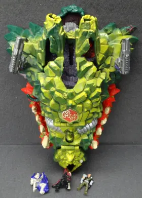 Mattel 074299111488 Mighty Max Storms Dragon Island Light Up Playset Bluebird Vtg 90s 1993