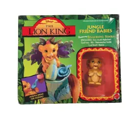 Mattel 074299116711 Disney The Lion King Jungle Friend Babies Snacking Simba Toy New Rare Vintage