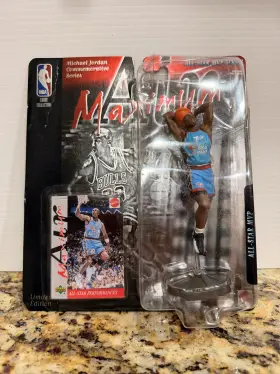 Mattel 074299166810 1999 Mj All-star Mvp Figure Ud Card