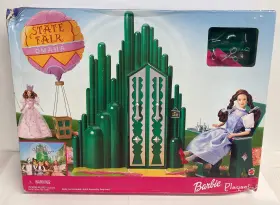 Mattel 074299283611 Barbie Wizard Of Oz Playset - Emerald City Omaha State Fair 2000