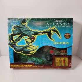 Mattel 074299293184 Vtg Disney S Atlantis The Lost Empire Leviathan Deluxe Battle Builders Sealed Pa