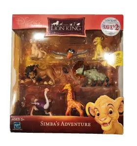 Mattel 076930040553 Disney The Lion King Simbas Adventure Figures Set New Rare Vintage Scar Toy