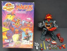11144 Mattel Mighty Max Blasts Magus Playset Bluebird Vtg 90s Lava Lord Beast