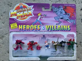 13423 Mattel Vtg 90s Mighty Max Heroes And Villains 1994 New Sealed Medi-evil Mauler