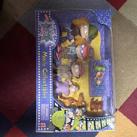Mattel 17334 Rugrats The Movie Boxed Playset Tommy Chuckie Angelica Spike Dil
