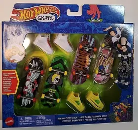 Mattel 194735140305 Hot Wheels Tony Hawk Skate Tricked Out Pack Finger Skateboard 5 Toy