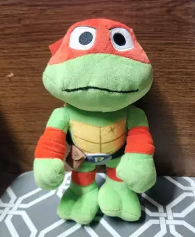Mattel 194735173099 2023 Tmnt Raphael 8 Inch Plush Teenage Mutant Ninja Turtles Mayhem