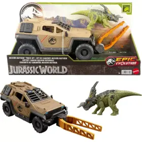 19473518791 Mattel Jurassic World - Mission Mayhem Truck Set New Epic Evolution Dinosaur