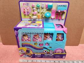 Mattel 194735268054 Polly Pocket Inch Pet Mobile Adventure Toy Playset 24 Pc New
