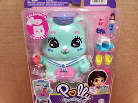 Mattel 194735274963 Polly Pocket Inch Set Sail Kitty Compact Toy Playset
