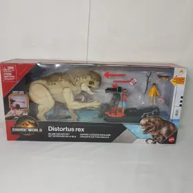 Mattel 194735309573 Jurassic World Rebirth Distortus Rex Island Escape Set D-rex Dolores Nib