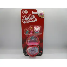 Mattel 194735315918 Collector Polly Pocket Ruby Red Ring Box 80th Anniversary