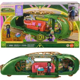 Mattel 194735352616 Wicked Emerald City Train Playset With Elphaba Small Doll