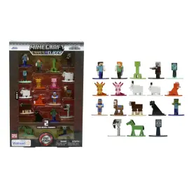 33783 Mattel Minecraft Caves And Cliffs 18-pack Series 8 Die-cast Figures Multi-color