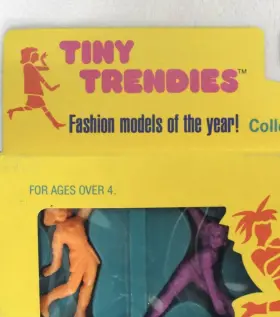 3463 Mattel C.u.t.i.e. Cutie Tiny Trendies Miniature Dolls 1990 80s