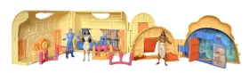 66508 Mattel Vintage Disney Pocahontas Once Upon A Time And Long Hut Play Sets With Figures