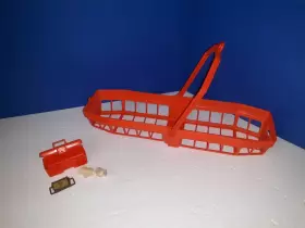 7323-07080 Mattel Big Jim Sky Commander Rescue Basket Strap Accessories Vintage 1973 Parts