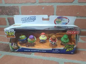 Mattel 746775240592 Disney Toy Story Zing Ftems Canyon Adventure 5-pack