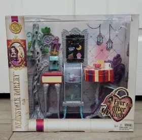 Mattel 887961055153 Ever After High Beanstalk Bakery Cafe Set Nib 2014 Figure Netflix Series