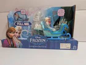 Mattel 887961181883 Disney Frozen Swirling Snow Sled Gift Set Elsa And Anna Playset New