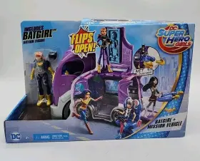 Mattel 887961368987 New Dc Super Hero Girls Batgirl Figure And Mission Vehicle Box Set Playset