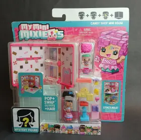 Mattel 887961388916 My Mini Mixieqs Candy Shop Room Playset Mystery Figure And Accessories