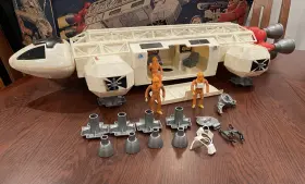 9548 Mattel Vintage Space 1999 Playset Eagle 1 Spaceship With Original Box 1976