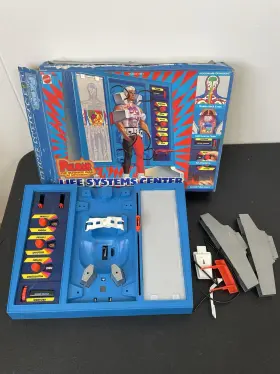 9899 Mattel Vintage Pulsar Man Life Systems Center Playset Complete In Box 1976