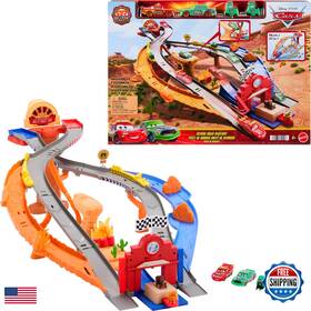 Mattel B0dmwj8znr Disney And Pixar Cars Toy Playset Lightning Mcqueen Chicks Hicks 2 Pitty
