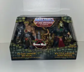 Cgp25 Mattel Masters Of The Universe Classics Snake Armor He-man And King Hssss Boxed Cgp25 Mattel Masters Of The Universe Classics Snake Armor He-man And King Hssss Boxed