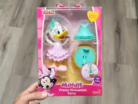 Cjg90 Mattel Daisy Duck Pretty Pirouettes 5 Inch Action Figure Playset With Accessories 2015