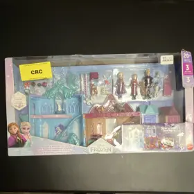 Gxp31 Mattel Disney Frozen Playset 20 Pieces Anna Elsa Olaf Figures Boxed