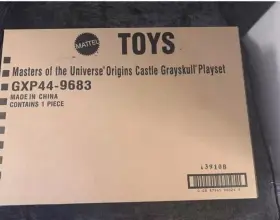Gxp44 Mattel Masters Of The Universe Motu Origins Castle Grayskull Playset Sealed Mailer Box