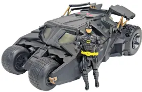 H1387 Mattel Electronic Batman Dark Knight Batmobile Assault Tumbler Vehicle W. Figure