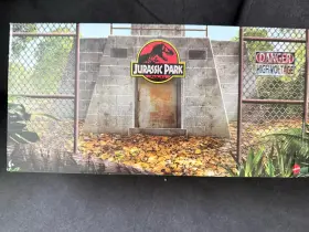Hbl58 Mattel Jurassic Park Ray Arnold Battery Powered Playset Animals And Dinosaurs