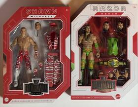 Mattel Hdm53 Wwe Ultimate Edition Shawn Michaels And Razor Ramon 2 Figures Set