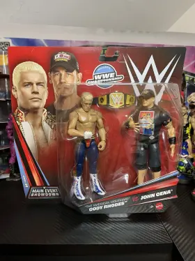 Hhf26 Mattel Wwe Cody Rhodes Vs John Cena Main Event Showdown Series 26
