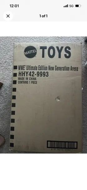 Hhy42-9993 Mattel Wwe Ultimate Edition New Generation Arena Playset