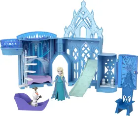 Hlx01 Mattel Disney Frozen Elsas Ice Palace Playset With Olaf Doll And Furniture