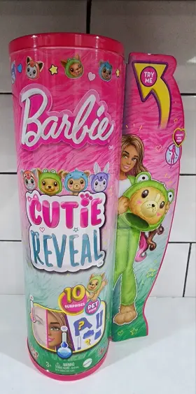 Hrk24 Mattel Barbie Cutie Reveal Costume-themed Series Doll And Accessories -sealed
